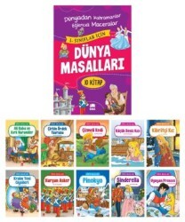 Dünya Masalları Seti - 10 Kitap Takım Büyük Boy - Ema Çocuk