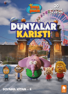 Dünyalar Karıştı Boyama Kitabı - 4 - 1