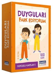 Duyguları Fark Ediyorum - Duygulu Kartlar 2 - Çamlıca Çocuk Yayınları