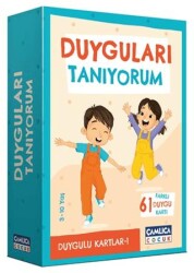 Duyguları Tanıyorum - Duygulu Kartlar 1 - Çamlıca Çocuk Yayınları