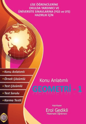 E-Kitap Yayıncılık Konu Anlatımlı Geometri 1 - E-Kitap Yayıncılık