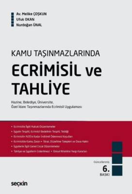 Ecrimisil ve Tahliye - 1