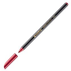 Edding 1200 Metalik Mürekkepli Keçeli Kalem Metalik Kırmızı - Edding