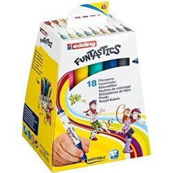 Edding 14 Funtastıcs Çocuklar İçin Keçeli Kalem 18Li Set - Edding