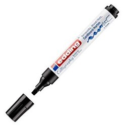 Edding 1455 Esnek Uçlu Kaligrafi Markörü Siyah - Edding