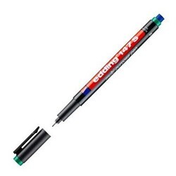 Edding 147 S Çok Amaçlı Asetat Kalemi Silgili Yeşil - Edding