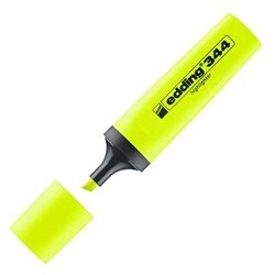 Edding 344 Fosforlu Kalem Sarı - Edding