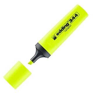 Edding 344 Fosforlu Kalem Sarı - 1