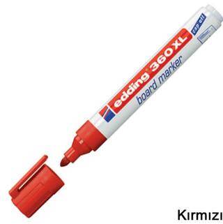 Edding 360 Xl Beyaz Yazı Tahtası Kalemi Kırmızı - 1