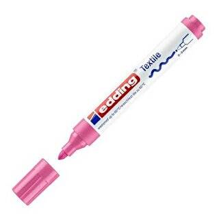 Edding 4500 Kumaş Boyama Kalemi Pembe - 1