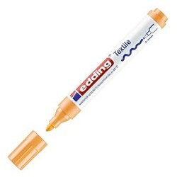 Edding 4500 Tekstil Markörü Açık Turuncu - Edding