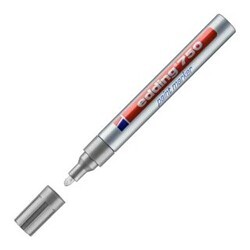 Edding 750 Tam Örtücü Boya Kalemi Gümüş - Edding