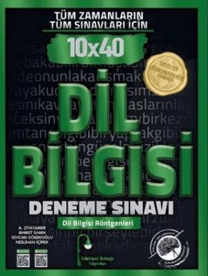 Tüm Zamanların Tüm Sınavları İçin Dil Bilgisi 10 x 40 Deneme Sınavı - 1