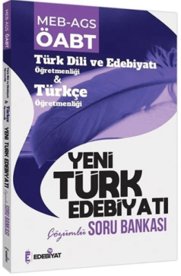 ÖABT MEB-AGS Türk Dili Edebiyatı-Türkçe Yeni Türk Edebiyatı Soru Bankası Çözümlü - 1