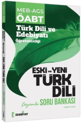 Edebiyat TV Yayınları ÖABT Türk Dili ve Edebiyatı Eski ve Yeni Türk Dili Soru Bankası Çözümlü - 1