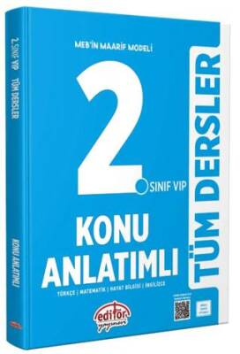 Editör Yayınevi 2. Sınıf VIP Tüm Dersler Konu Anlatımlı - 1