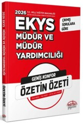 2026 MEB EKYS Müdür ve Müdür Yardımcılığı Özetin Özeti - Editör Yayınevi