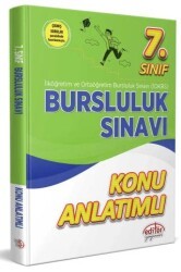 Editör Yayınevi 7. Sınıf Bursluluk Sınavı Konu Anlatımlı - Editör Yayınevi