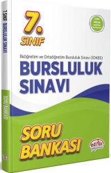 Editör Yayınevi 7. Sınıf Bursluluk Sınavı Soru Bankası - 1