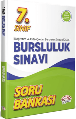 Editör Yayınevi 7. Sınıf Bursluluk Sınavı Soru Bankası - 1