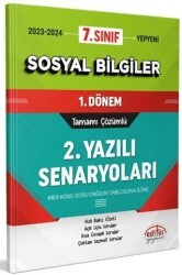 Editör Yayınevi 7. Sınıf Sosyal Bilgiler 1. Dönem Ortak Sınavı 2. Yazılı Senaryoları Tamamı Çözümlü - Editör Yayınevi