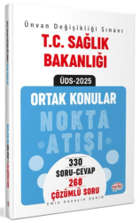 Editör Yayınevi T.C. Sağlık Bakanlığı Ünvan Değişikliği Sınavı Ortak Konular Nokta Atışı Soru-Cevap - Çözümlü Soru Bankası - Editör Yayınevi