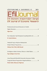 Efil Ekonomi Araştırmaları Dergisi Cilt: 4 Sayı: 13 - 2021 - Efil Journal Dergisi