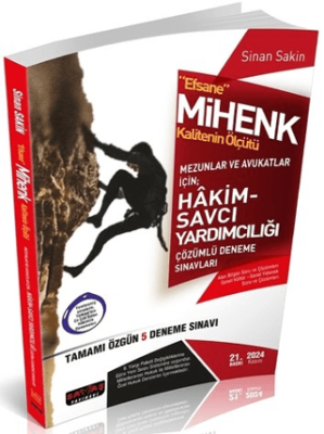 Efsane MİHENK Hakim Savcı Yardımcılığı 5 Deneme Kasım 2024 - 1