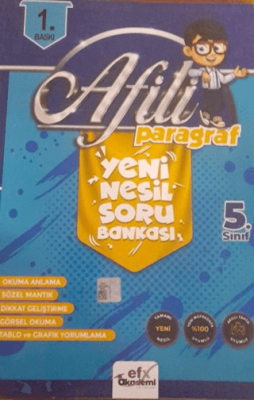 Efx Akademi Yayınları Afili Paragraf 5. Sınıf Yeni Nesil Soru Bankası - 1