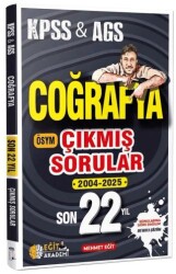 KPSS MEB-AGS Coğrafya Çıkmış Sorular Son 22 Yıl Çözümlü - Eğit Akademi