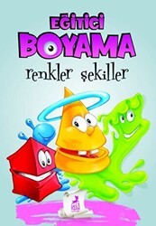 Eğitici Öğretici Boyama - Renkler Şekiller - Ren Çocuk
