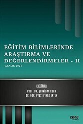 Eğitim Bilimlerinde Araştırma ve Değerlendirmeler 2 - Gece Kitaplığı