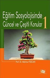 Eğitim Sosyolojisinde Güncel ve Çeşitli Konular-1 - Anı Yayıncılık