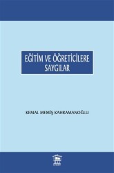 Eğitim ve Öğreticilere Saygılar - Serander Yayınları