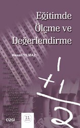 Eğitimde Ölçme ve Değerlendirme - Çizgi Kitabevi Yayınları