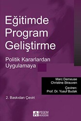 Eğitimde Program Geliştirme - Pegem Akademi Yayıncılık