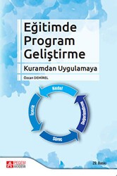 Eğitimde Program Geliştirme - Kuramdan Uygulamaya - Pegem Akademi Yayıncılık