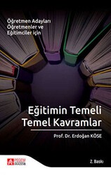 Eğitimin Temeli Temel Kavramlar - Pegem Akademi Yayıncılık