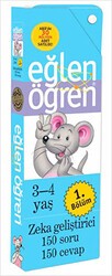 Eğlen Öğren 1. Bölüm 3-4 Yaş - Dstil Tasarım İletişim Yayınları