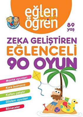 Eğlen Öğren 8-9 Yaş - Zeka Geliştiren Eğlenceli 90 Oyun - 1
