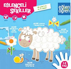 Eğlen Öğren Eğlenceli Şekiller - Dstil Tasarım İletişim Yayınları