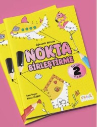 Eğlenceli Aktivite Nokta Birleştirme ‐ Boyama ve Aktivite Kitabı ‐ Seviye 2 - Staau Çocuk