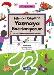 Eğlenceli Çizgilerle Yazmaya Hazırlanıyorum - Çamlıca Çocuk Yayınları