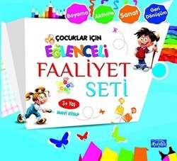 Eğlenceli Faaliyet Seti Mavi Kitap – 3 Yaş Üzeri - Parıltı Yayınları