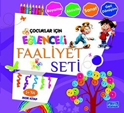 Eğlenceli Faaliyet Seti Mor Kitap – 5 Yaş Üzeri - Parıltı Yayınları