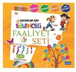 Eğlenceli Faaliyet Seti Turuncu Kitap - 4 Yaş Üzeri - Parıltı Yayınları