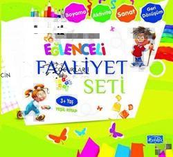 Eğlenceli Faaliyet Seti Yeşil Kitap - 3 Yaş Üzeri - Parıltı Yayınları