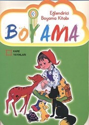 Eğlendirici Boyama Kitabı 3 - Kare Yayınları - Özel Ürün