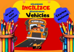 Eğlenerek İngilizce Öğreniyorum - Vehicles - TGR Yayıncılık