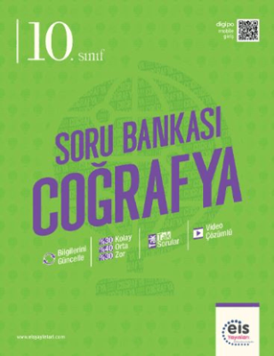 Eis Yayınları 10. Sınıf Coğrafya Soru Bankası - 1